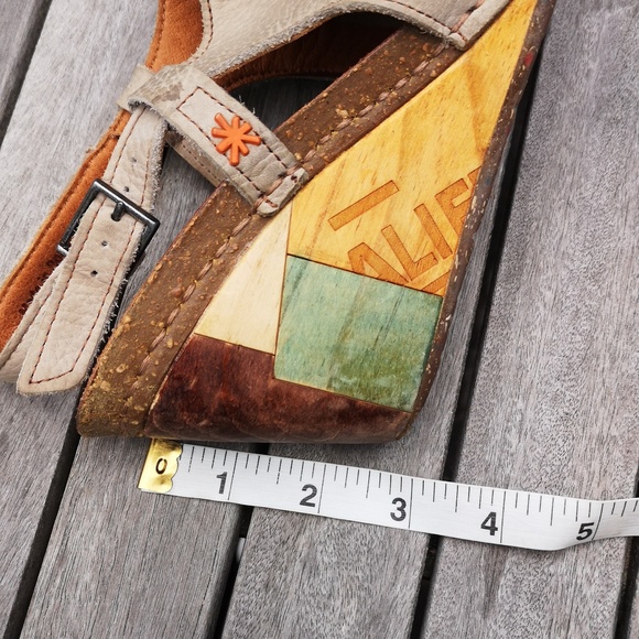 Art by The Art Company leather wedge sandals - Picture 8 of 15